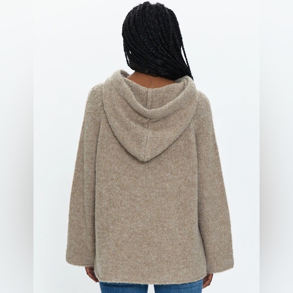 NWT Pistola ELENA OVERSIZED HOODIE - TAUPE. Size Medium/Large - Picture 4 of 10